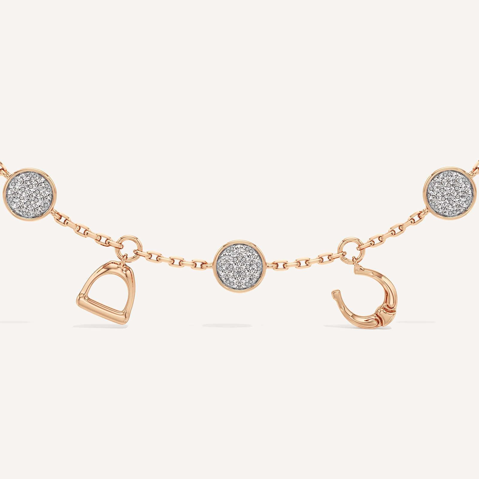 Buy Best|Orion Charm Horseshoe Lab Grown Diamond BR|online