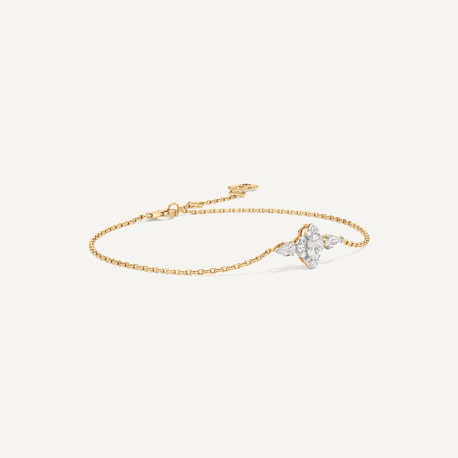 Bailey Oval Pear & Round Diamond