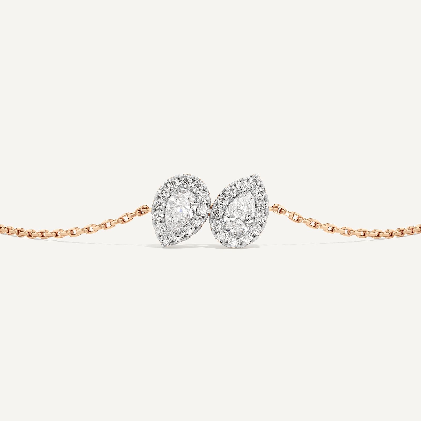 Rio Pear & Round Duo Diamond