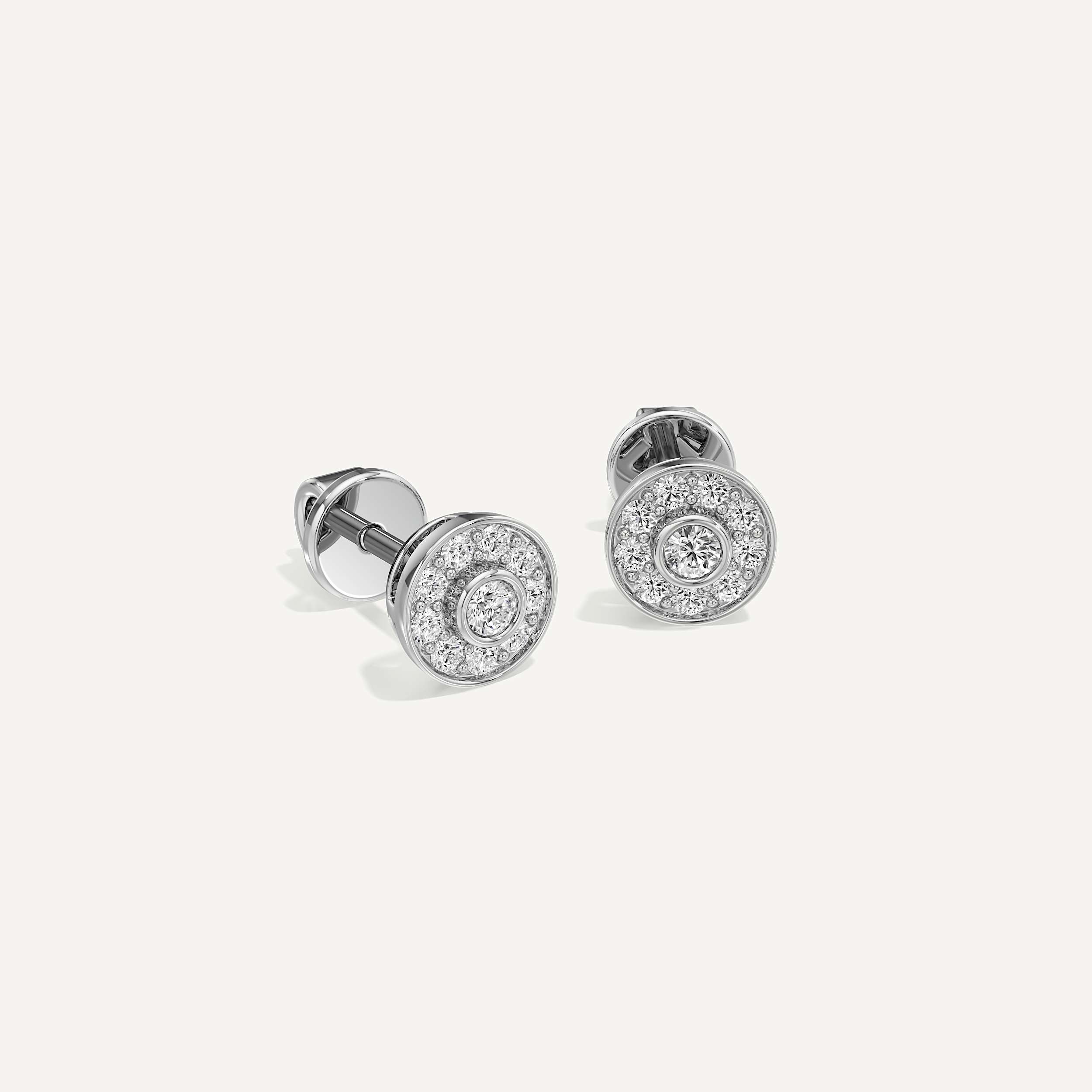 Fits Everywhere Round Diamond Earrings