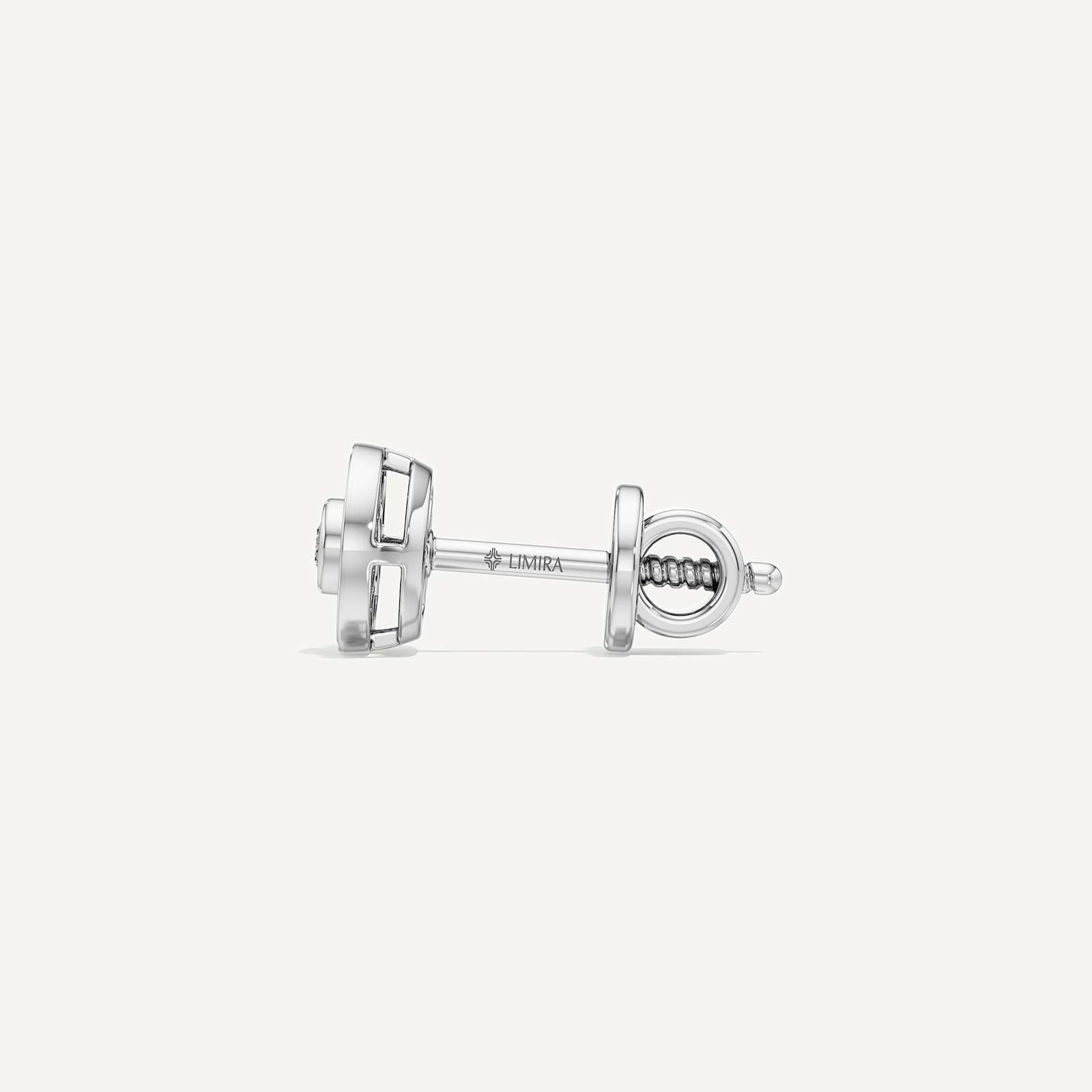 Ophira Round Diamond Earring