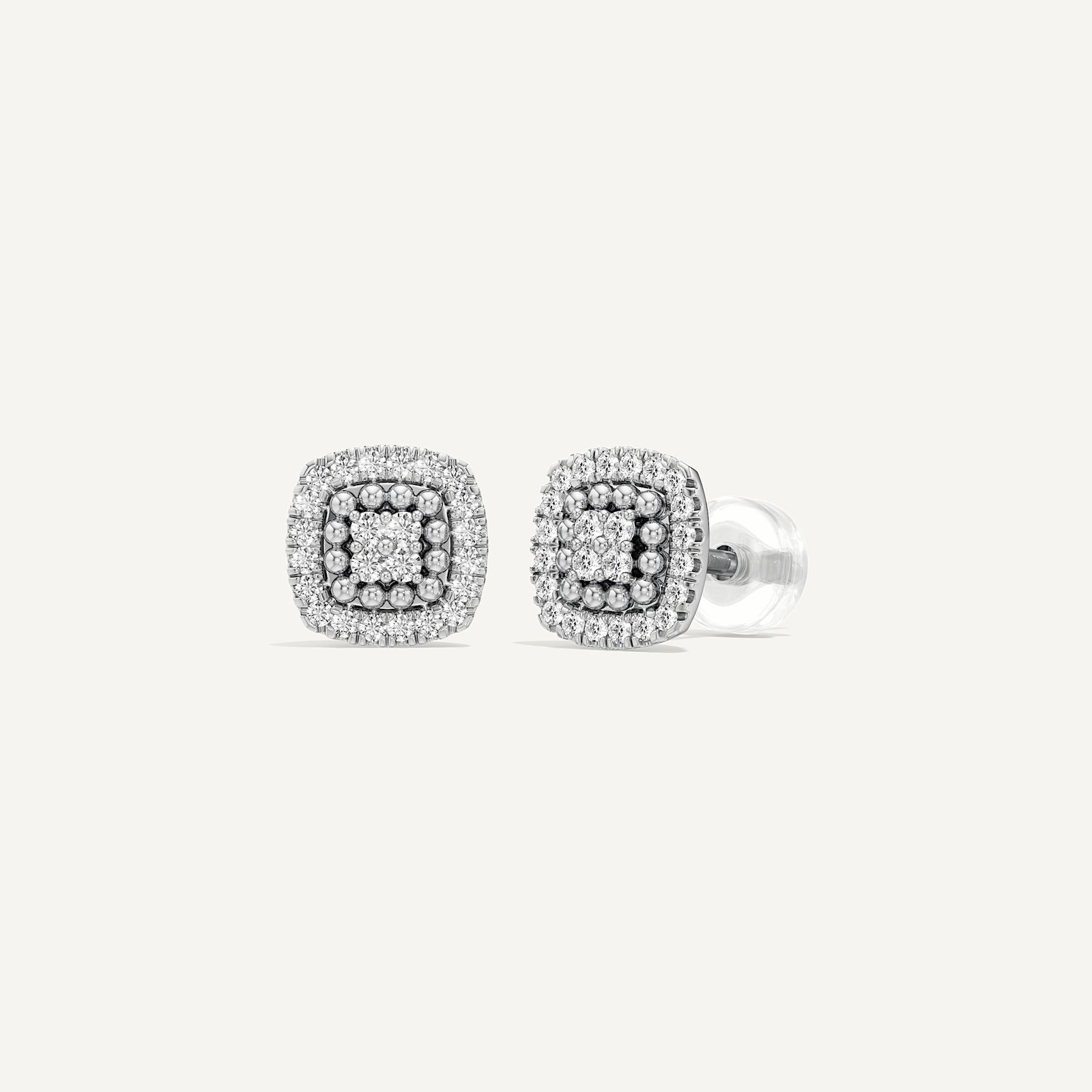 Cushion Halo Round Diamond