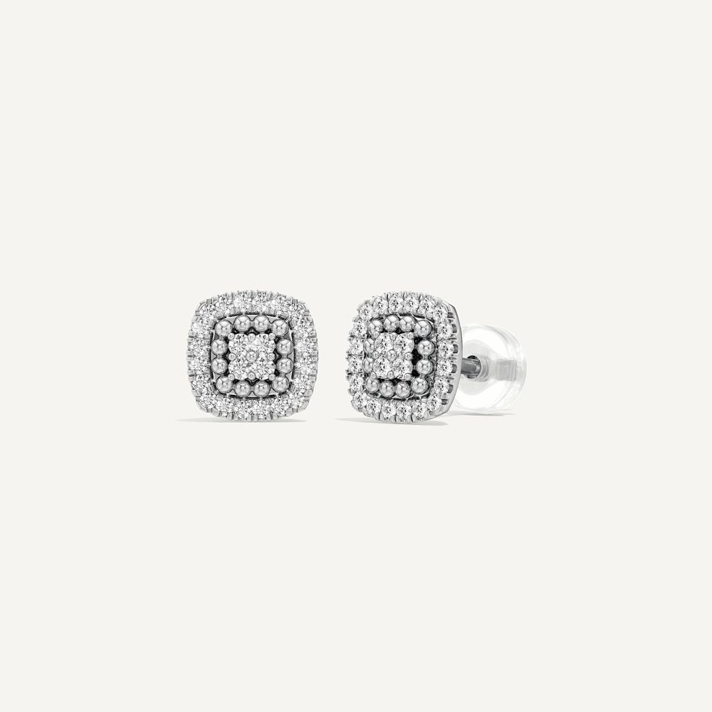Cushion Halo Round Diamond