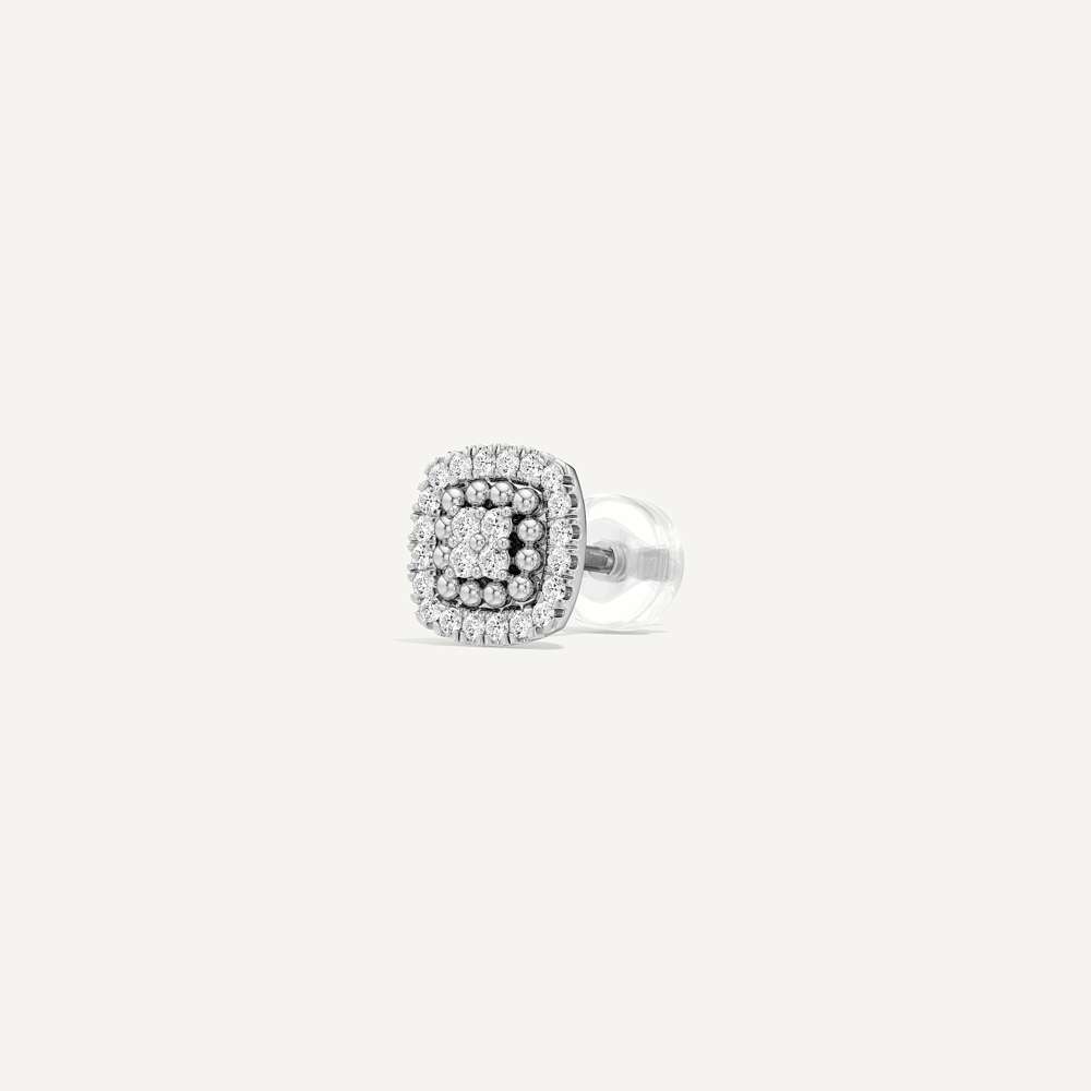 Cushion Halo Round Diamond