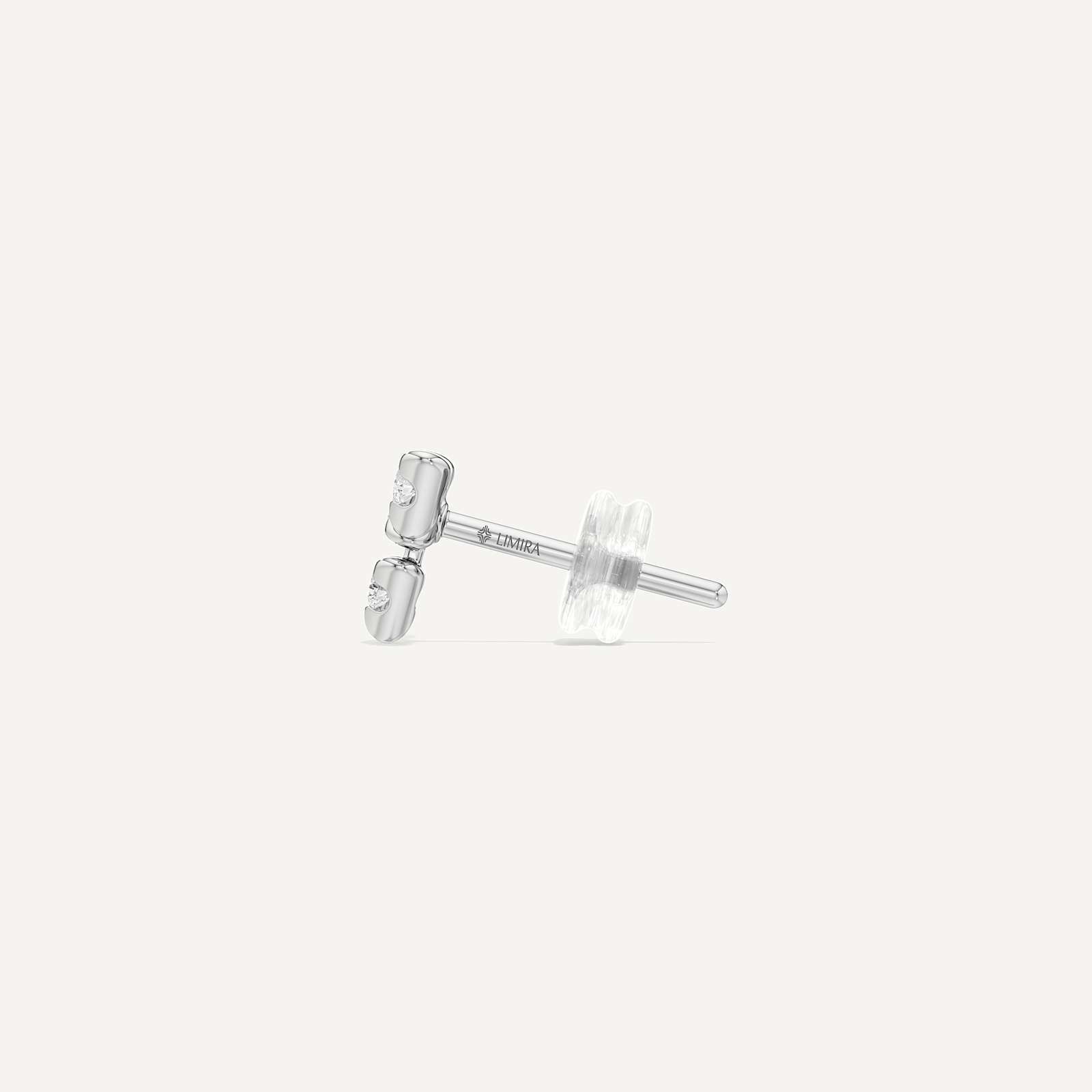 Pyramid Mosaic Diamond Stud