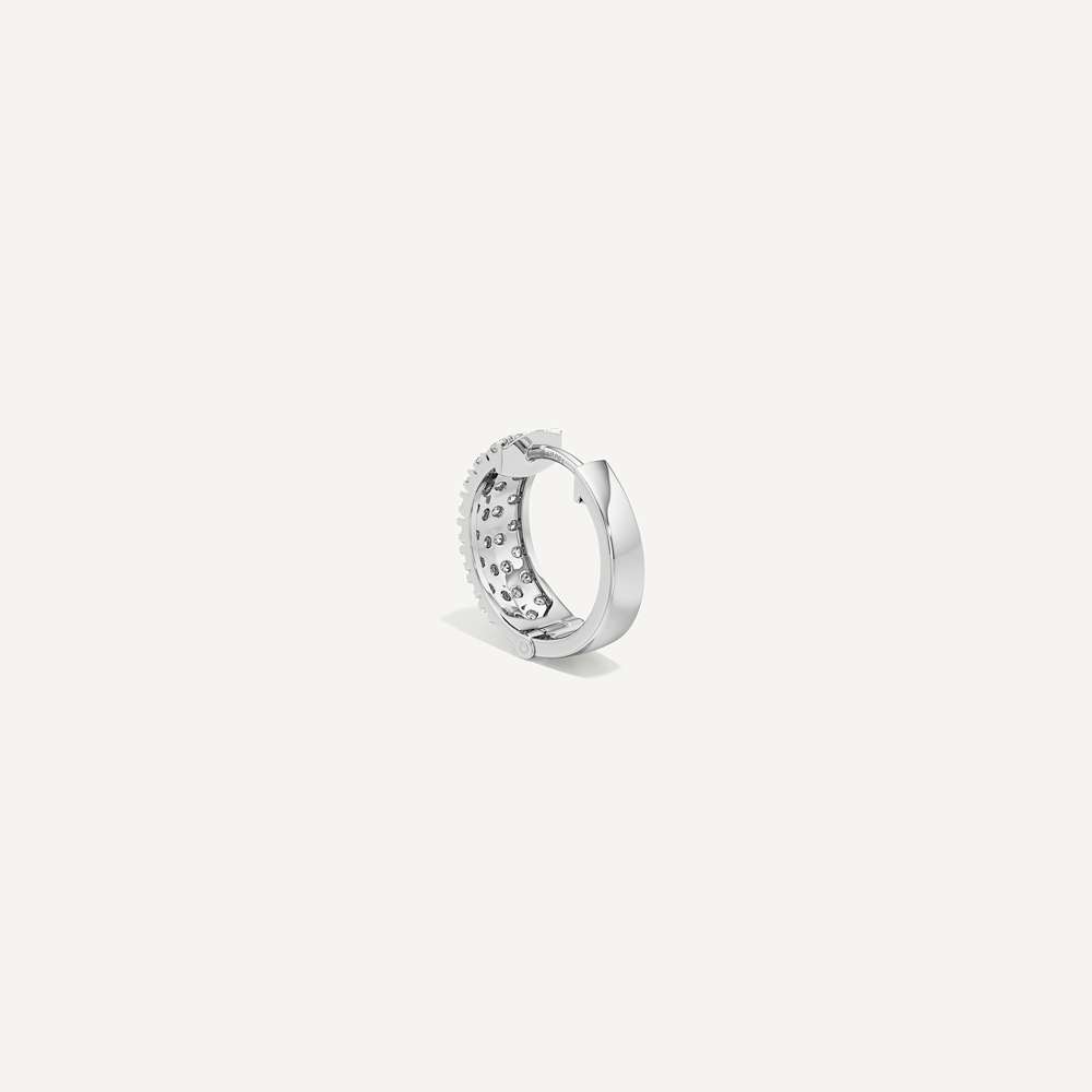 Belle Round Diamond Huggies