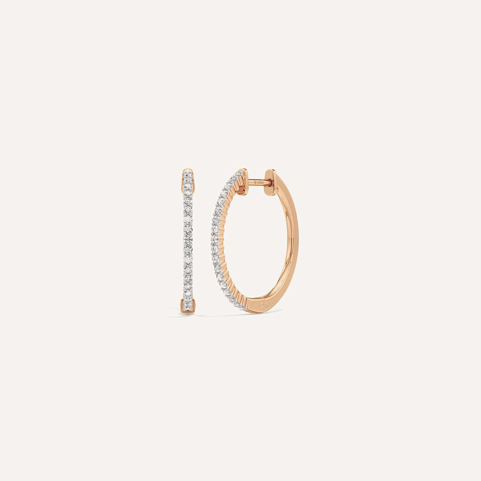 Evoque Diamond Hoop