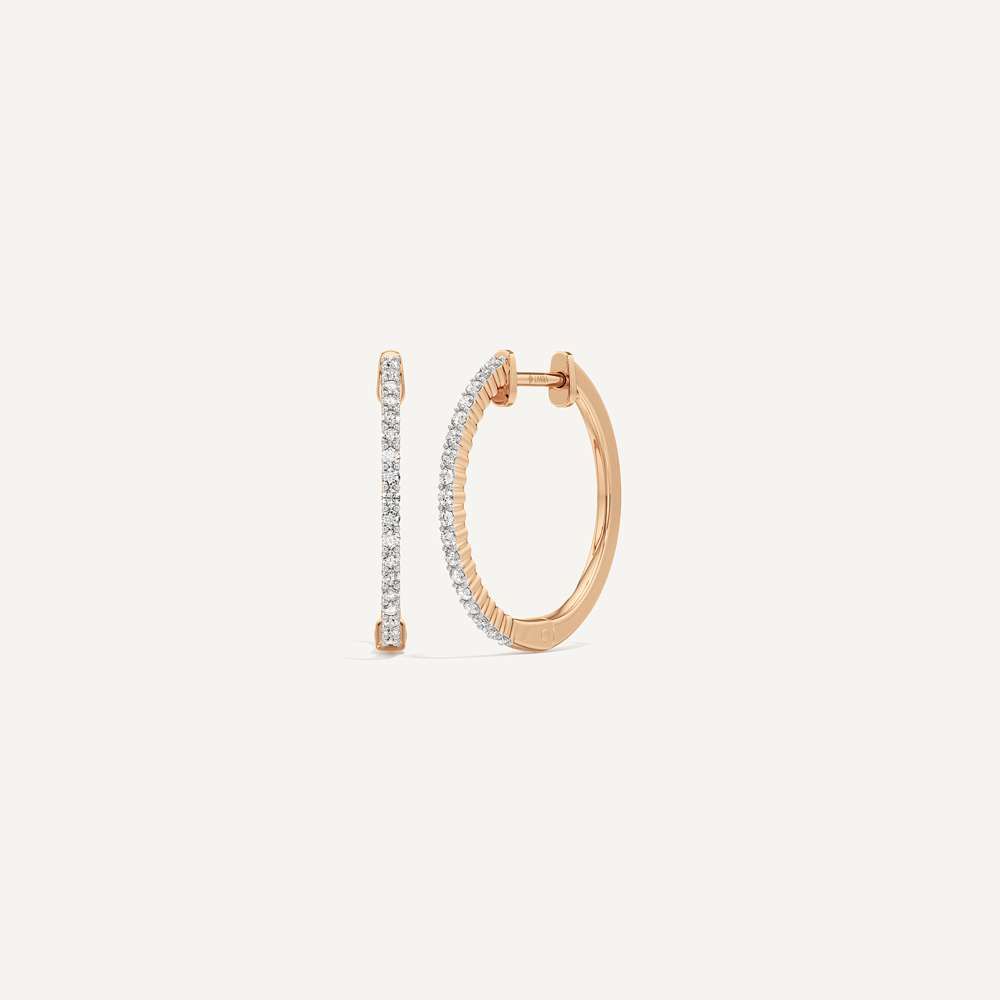 Evoque Diamond Hoop