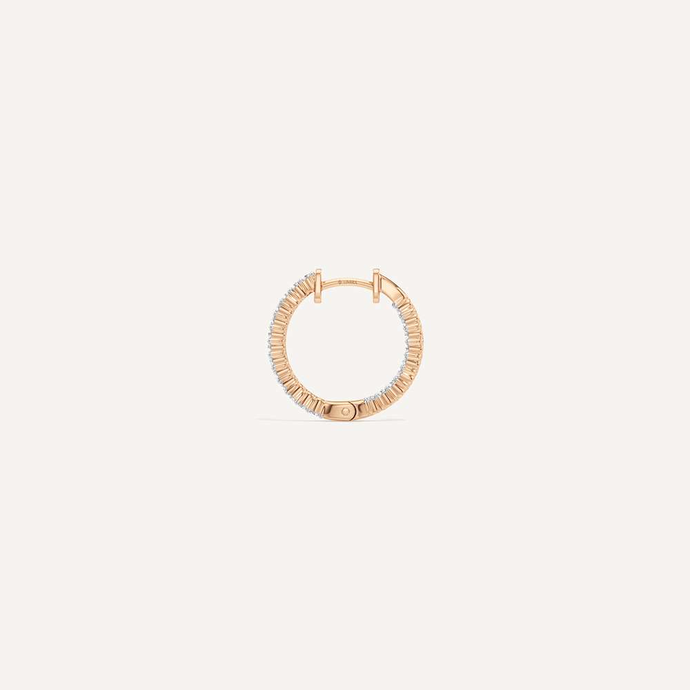 Amore Diamond Hoop