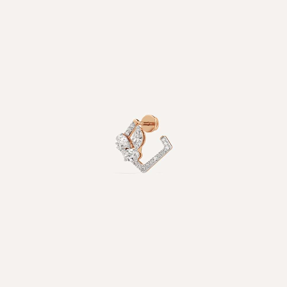 Marquise Pear & Oval Toi et Moi Diamond 