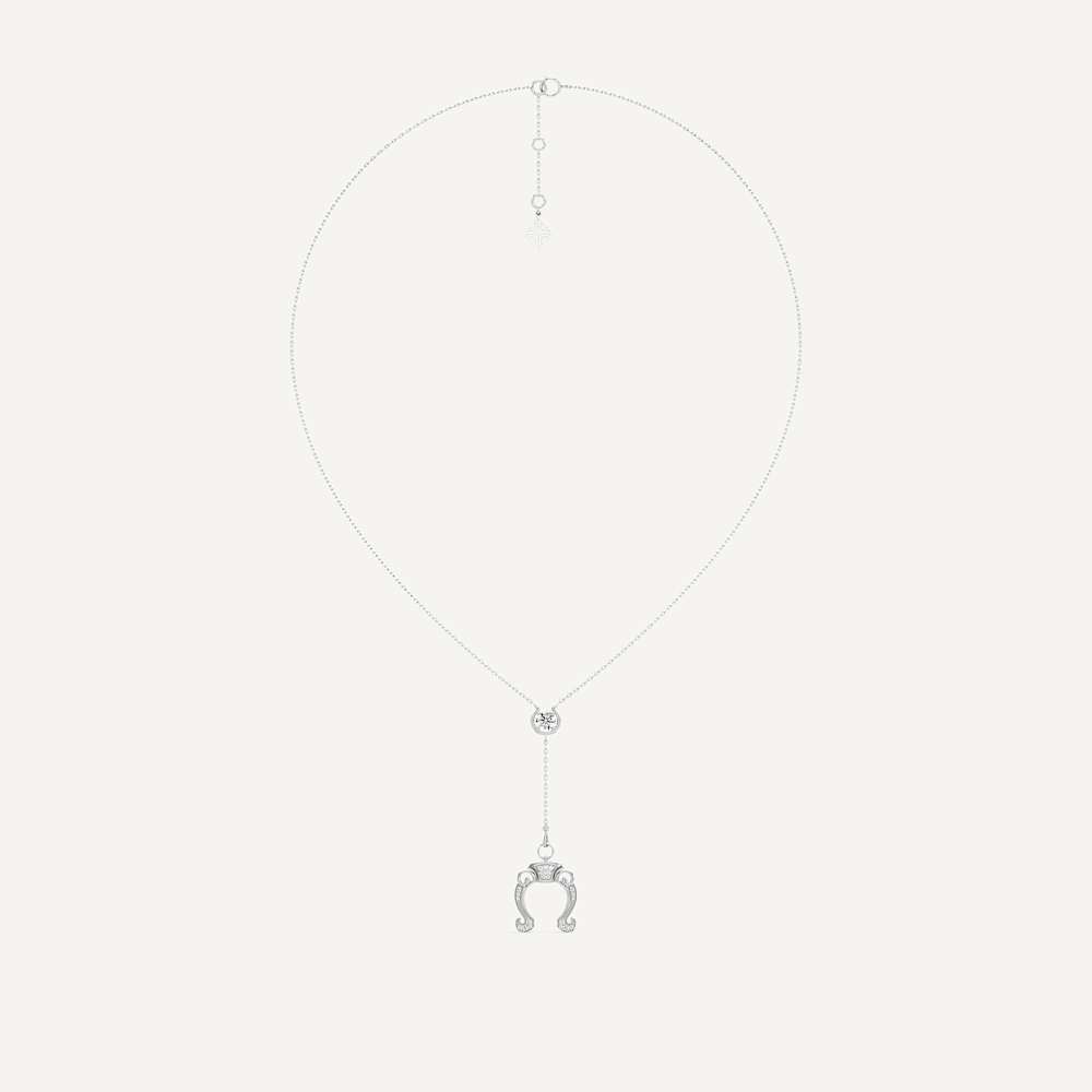 Polo Charm Horseshoe Necklace
