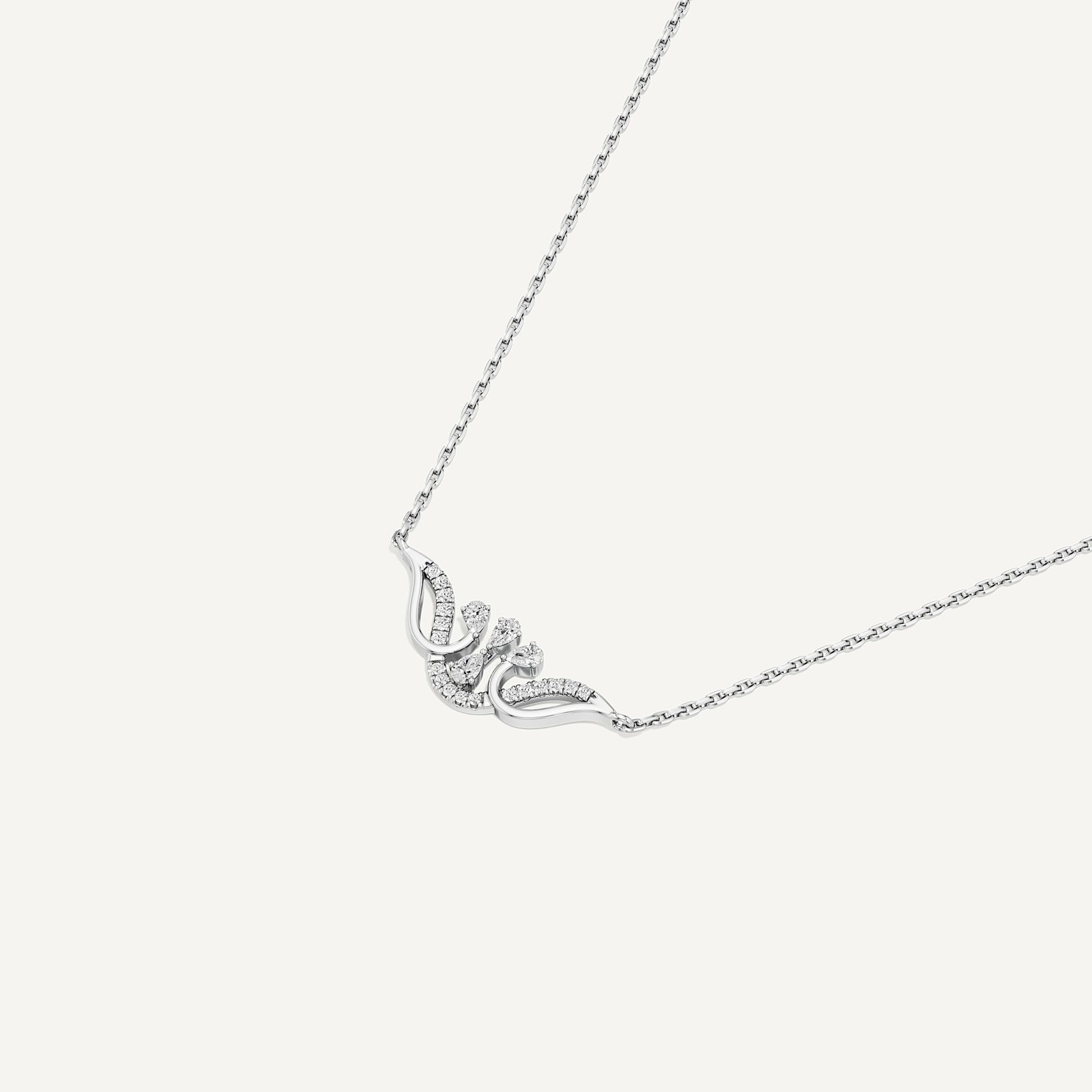 Swan Curve Pear Diamond