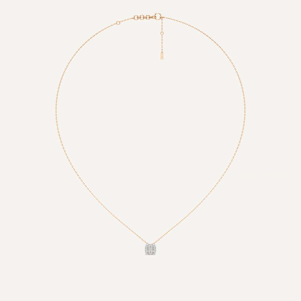 Whisper Cushion Diamond Pendant