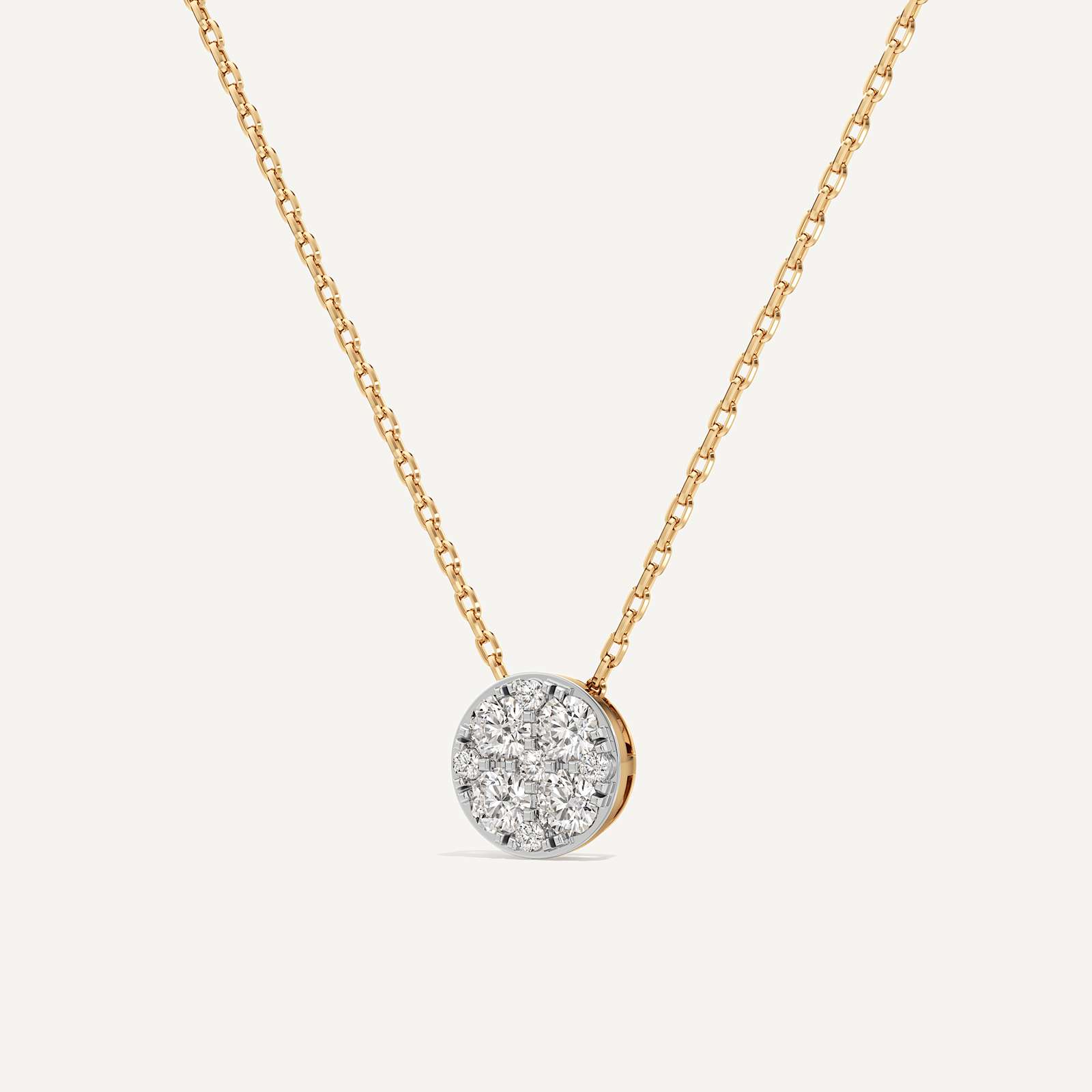 Bella Round Diamond Pendant