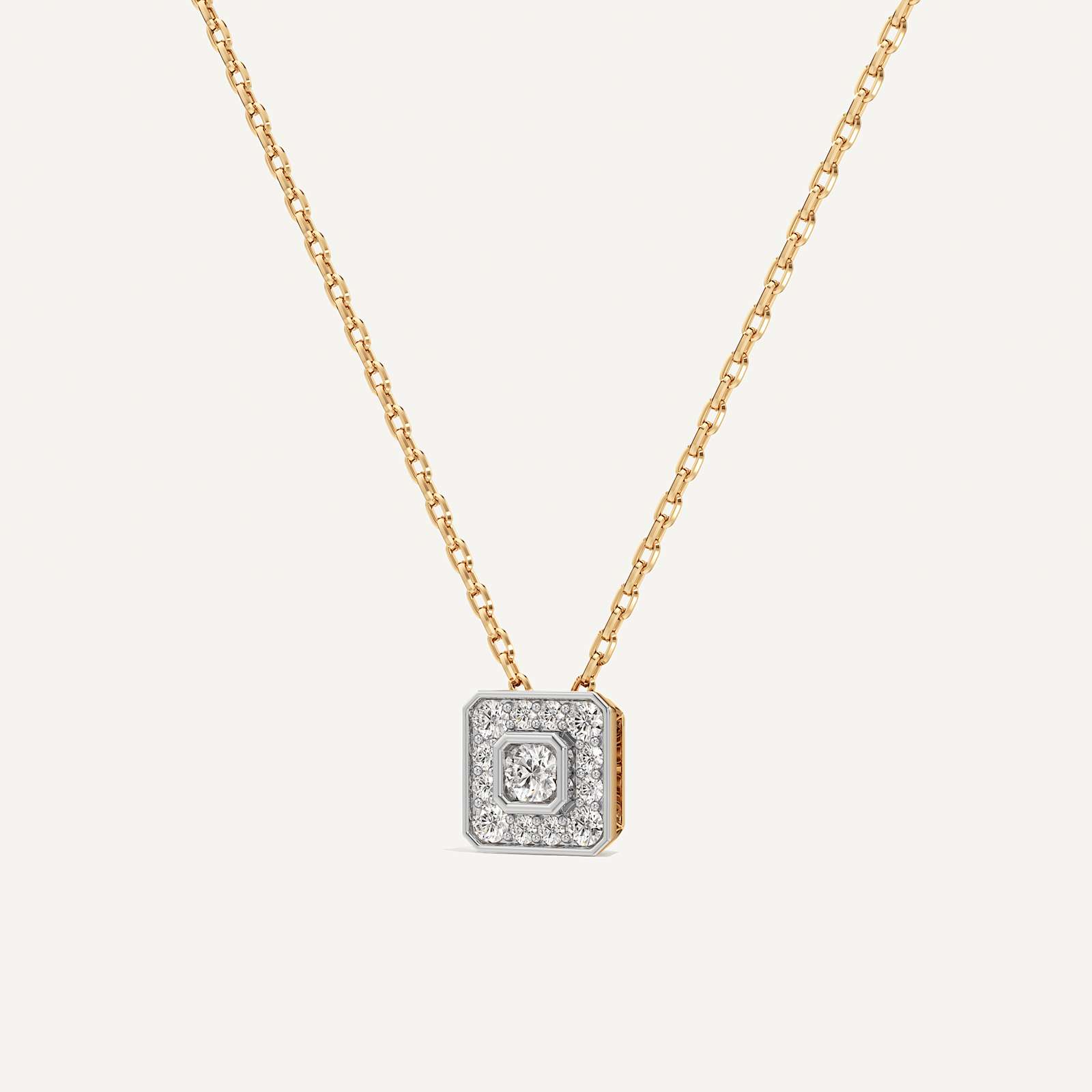 Eternal Asscher Diamond Pendant