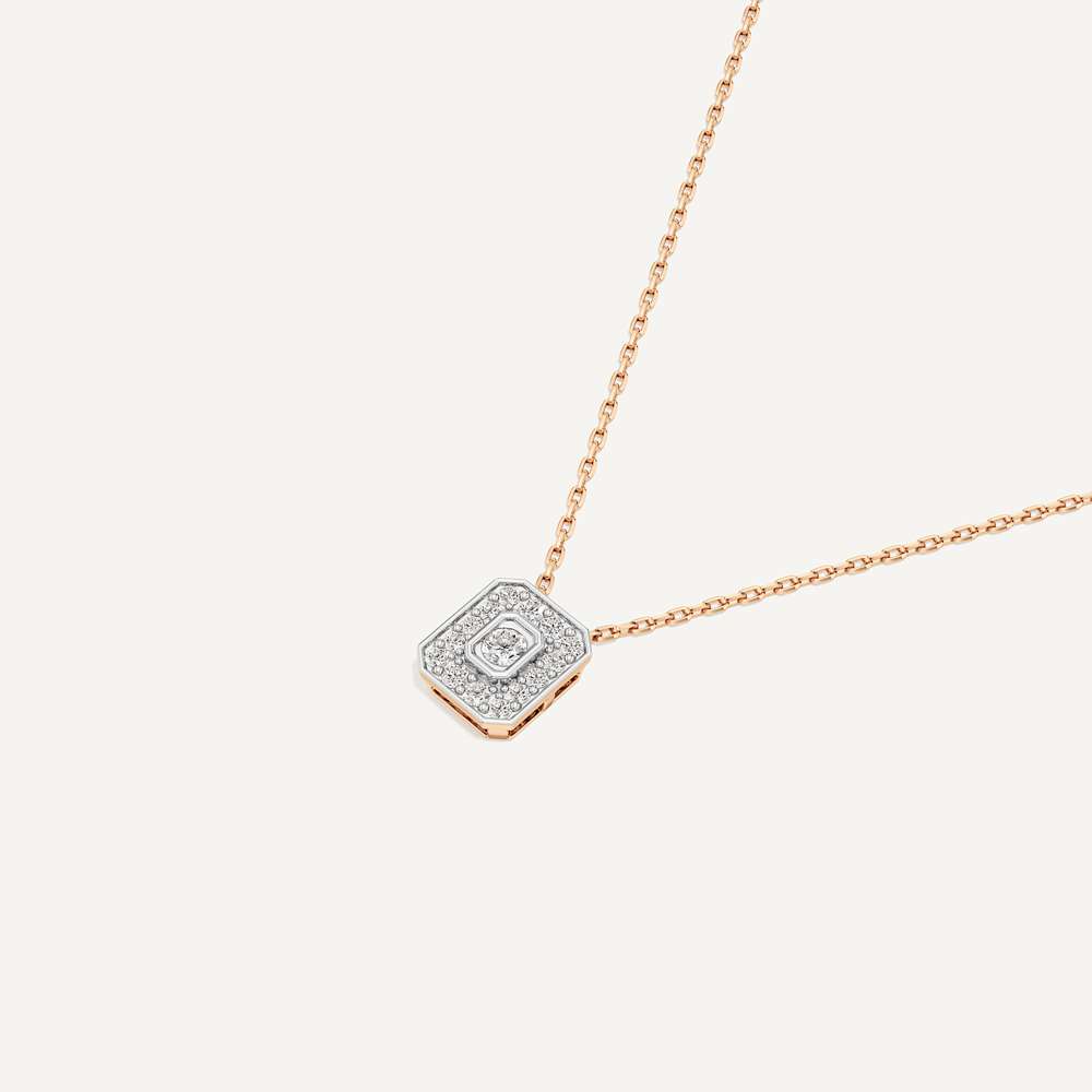 Majestic Emerald Diamond Pendant
