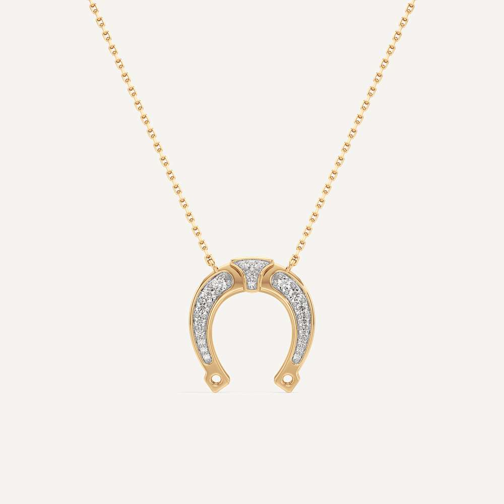Classic Arc Horseshoe Pendant