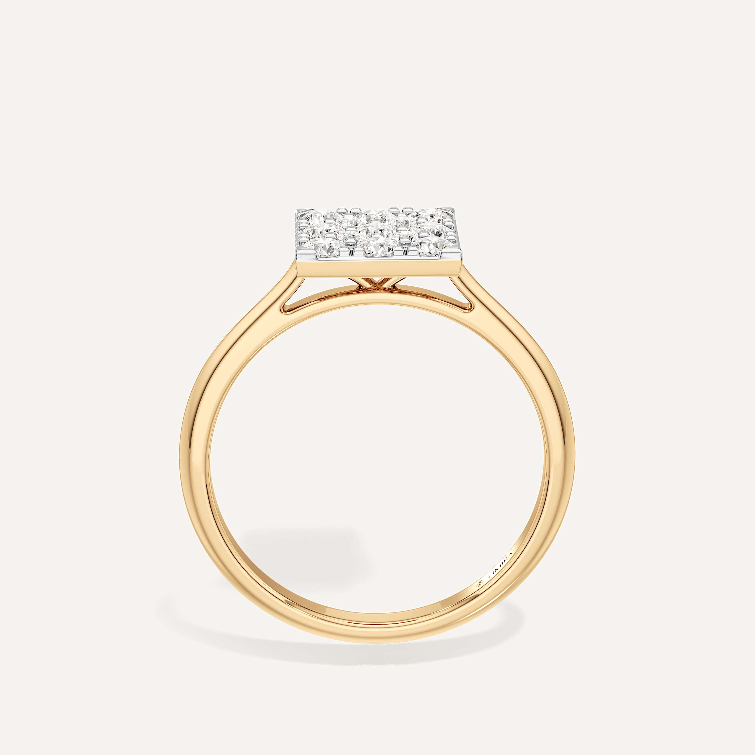 Breathtaking Princess Diamond Ring