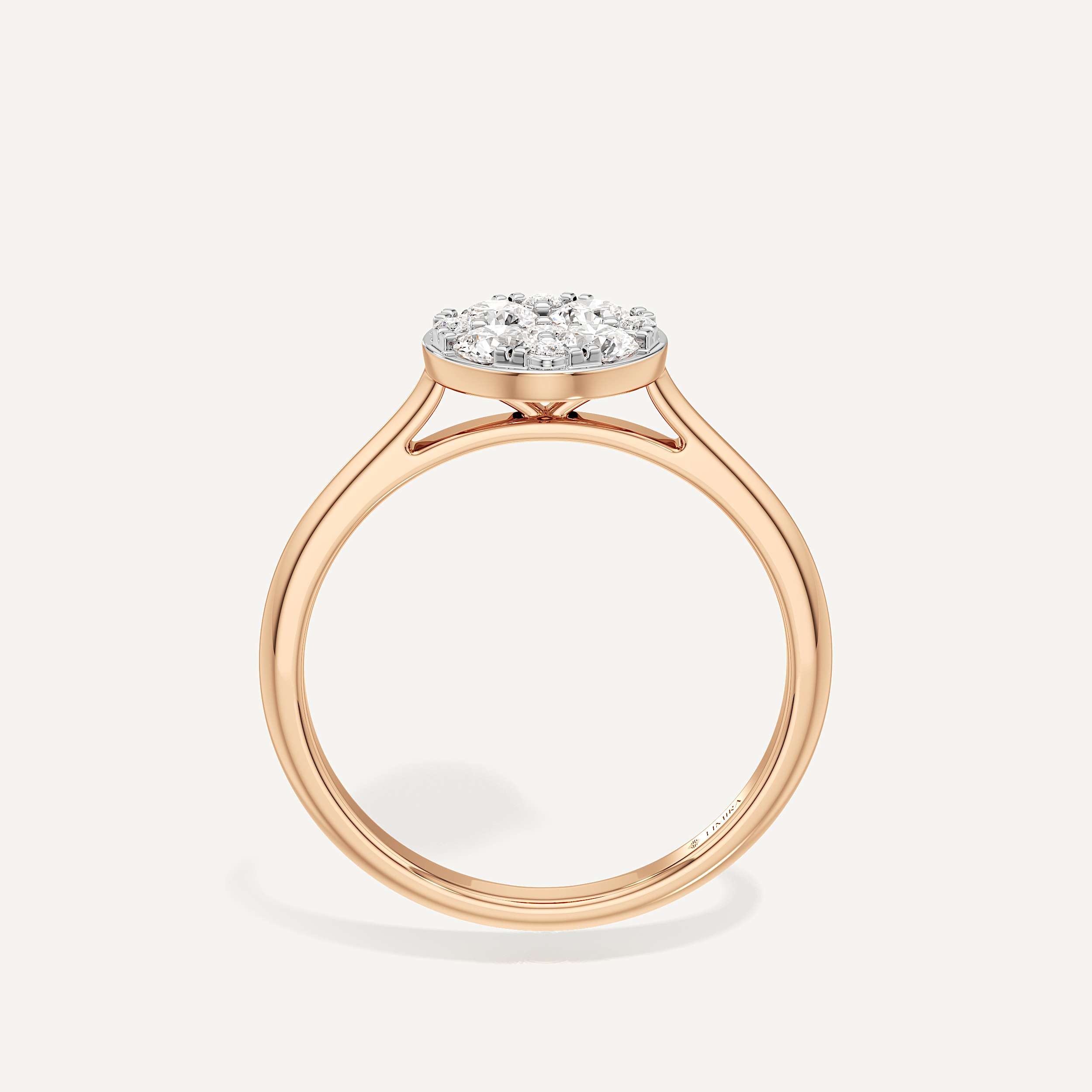 Whisper Round Diamond Ring