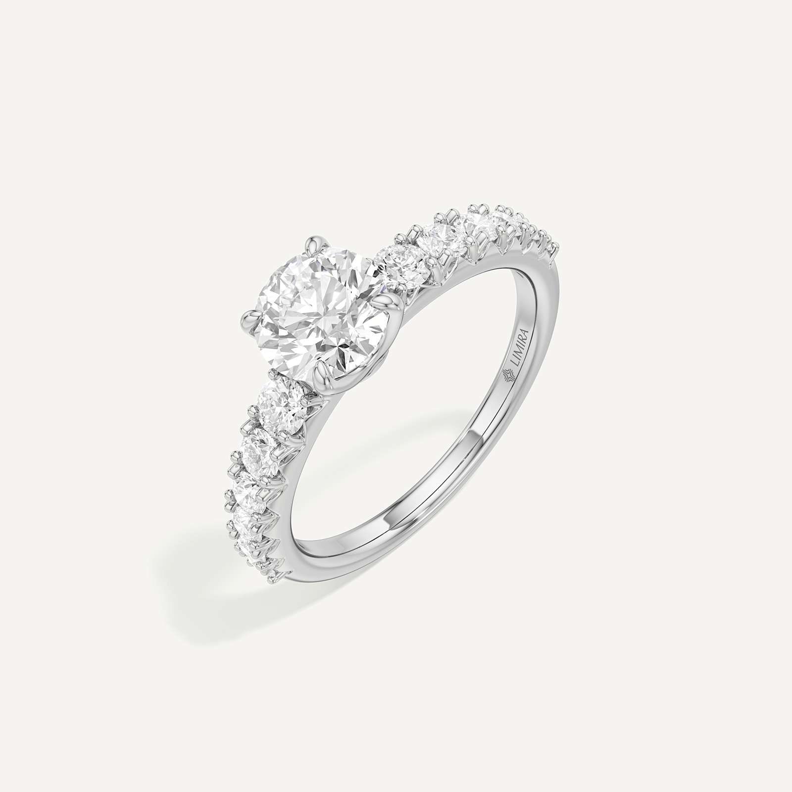 Graduated Side Stone Diamond