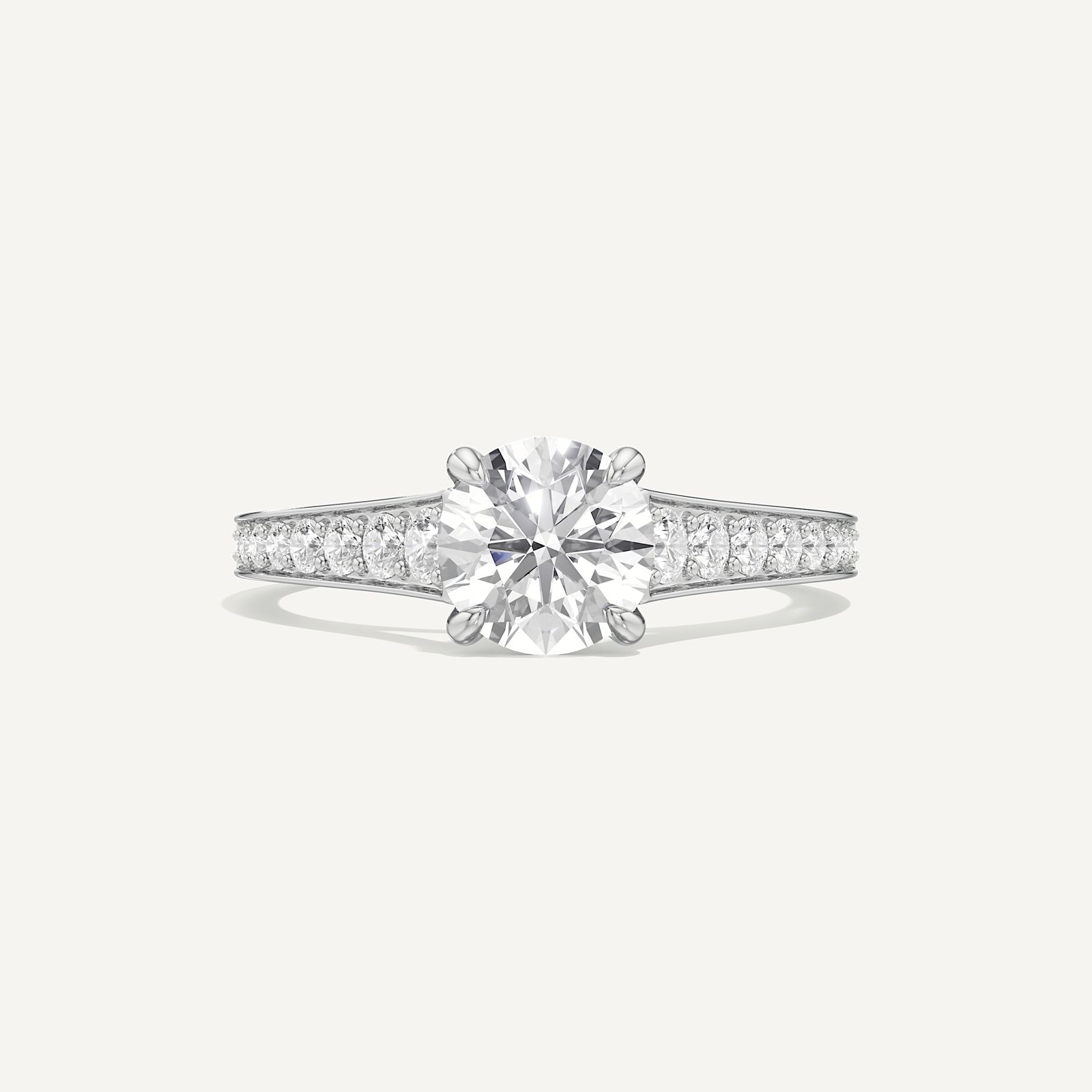 Classic Pave solitaire