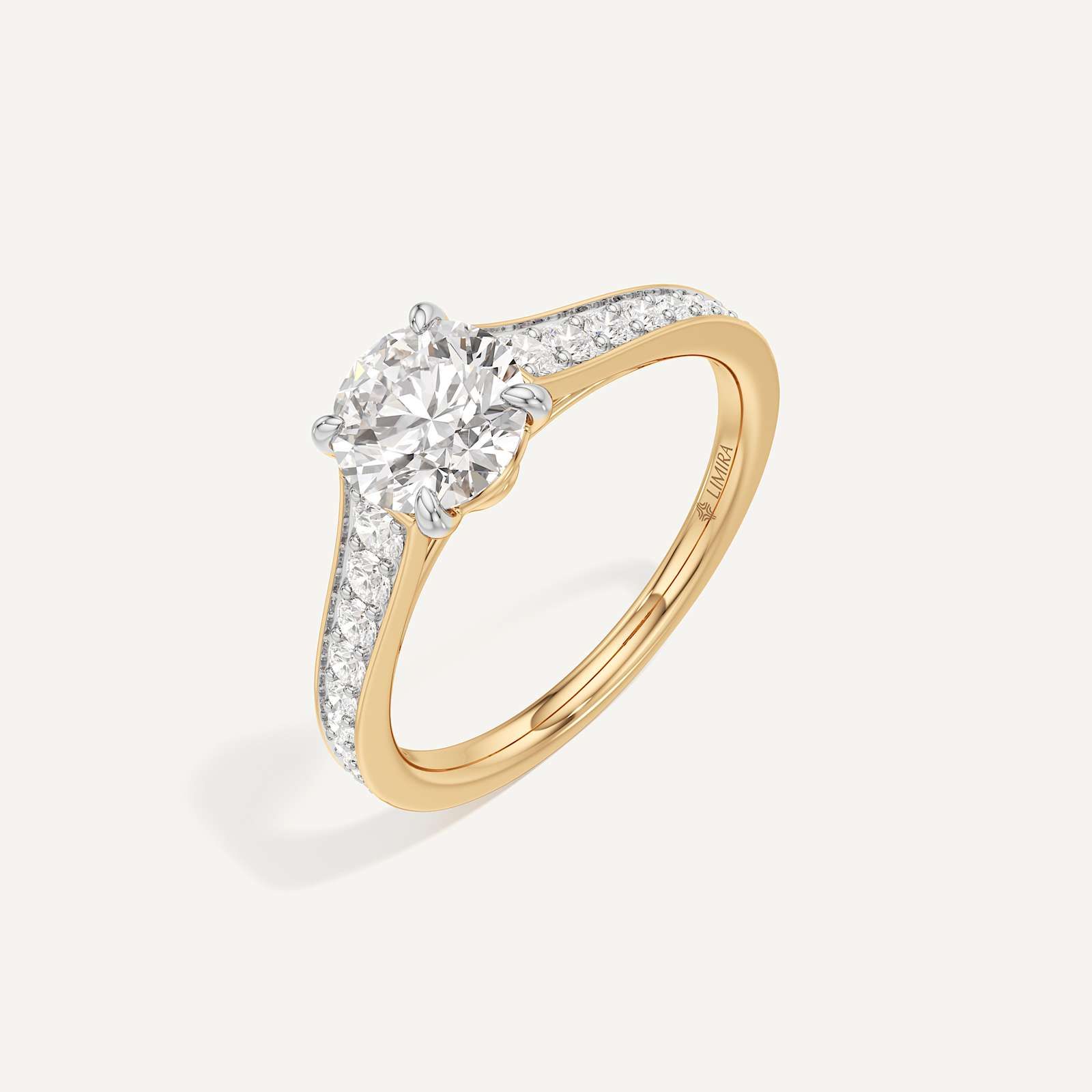 Classic Pave solitaire