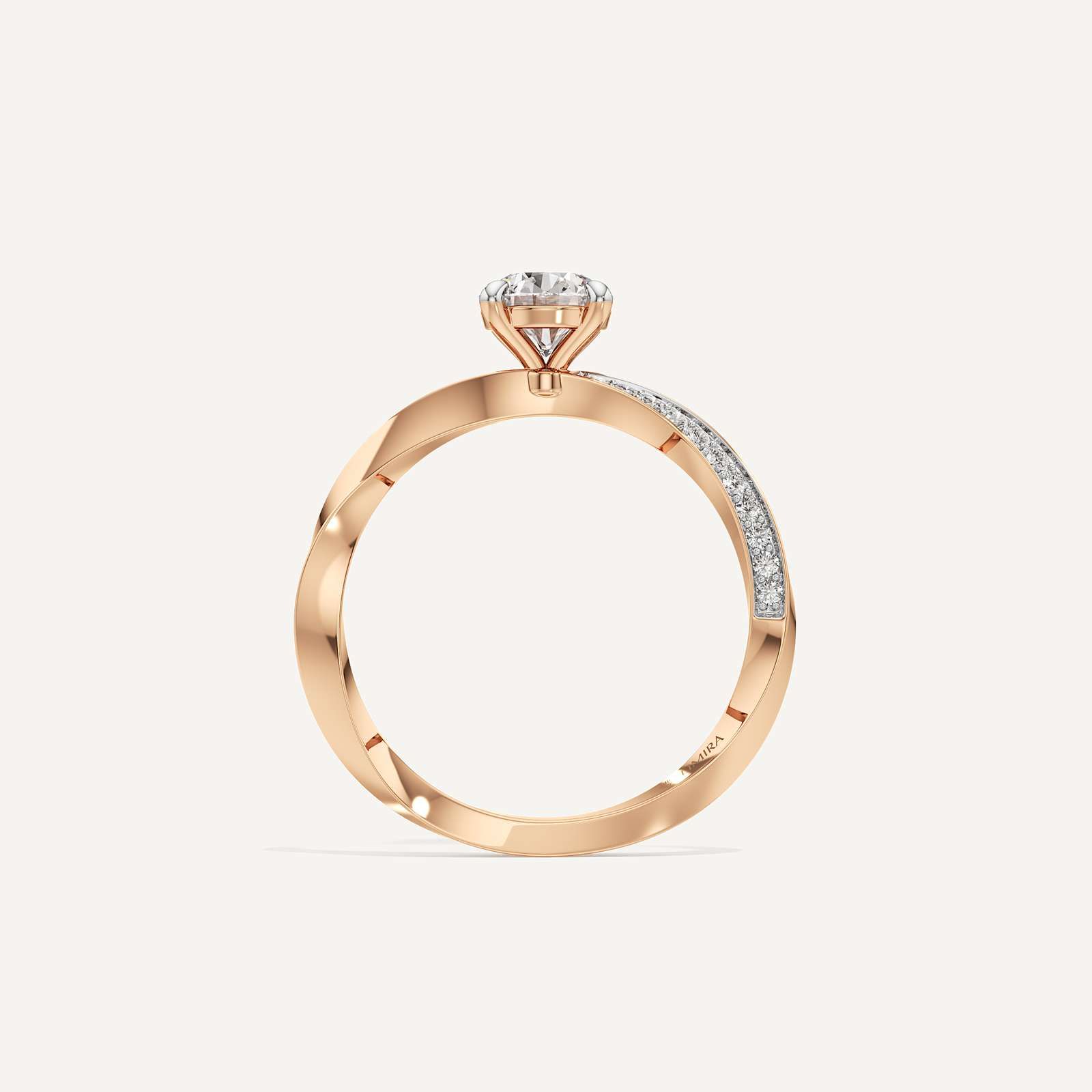 Rope Shank Solitaire Diamond