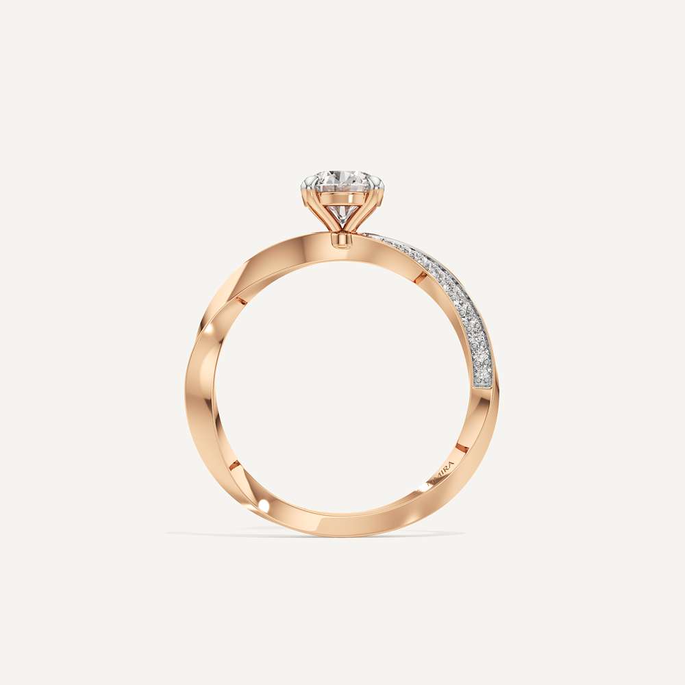 Rope Shank Solitaire Diamond