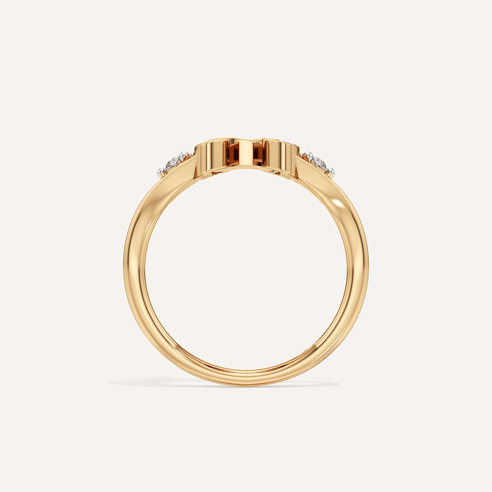 Buy Best|Maison Double Arc Horseshoe Ring|online