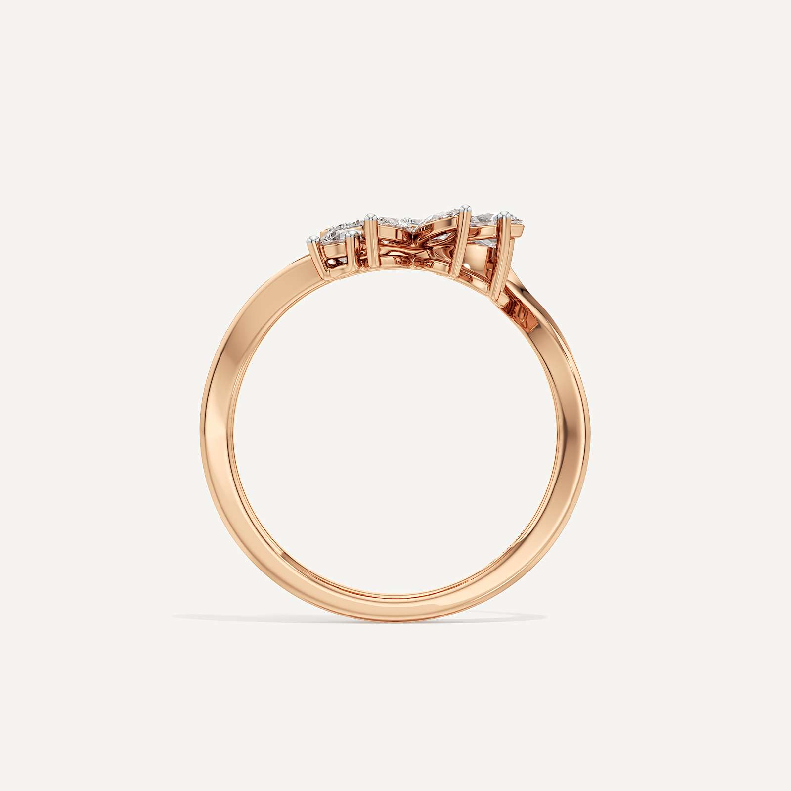 Buy Best|Truffle Cluster Lab Grown Diamond Ring|online