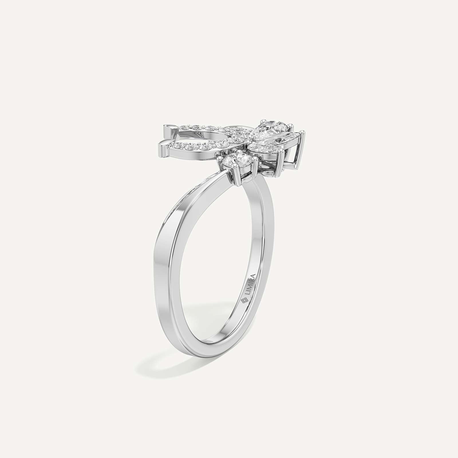 Buy Best|Truffle Cluster Lab Grown Diamond Ring|online