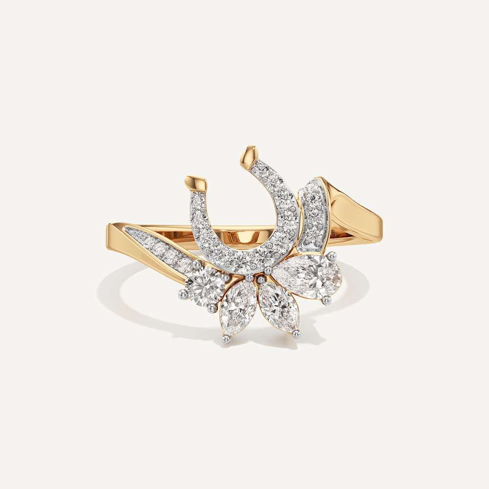 Truffle Cluster Lab Grown Diamond Ring