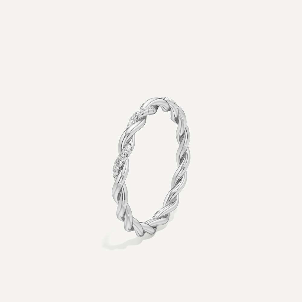 Ripple Wedding Band