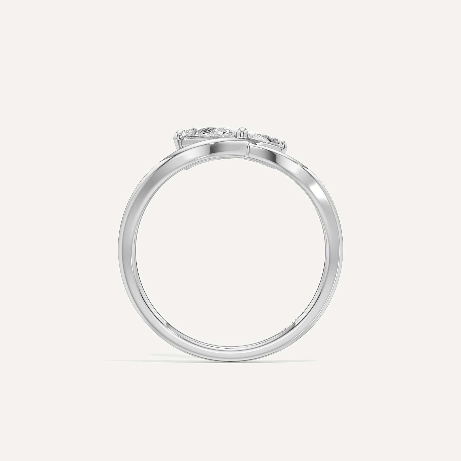 0.50 & 1 Ct Pear Duo Toi et Moi Diamond