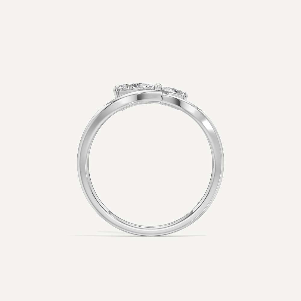 0.50 & 1 Ct Pear Duo Toi et Moi Diamond
